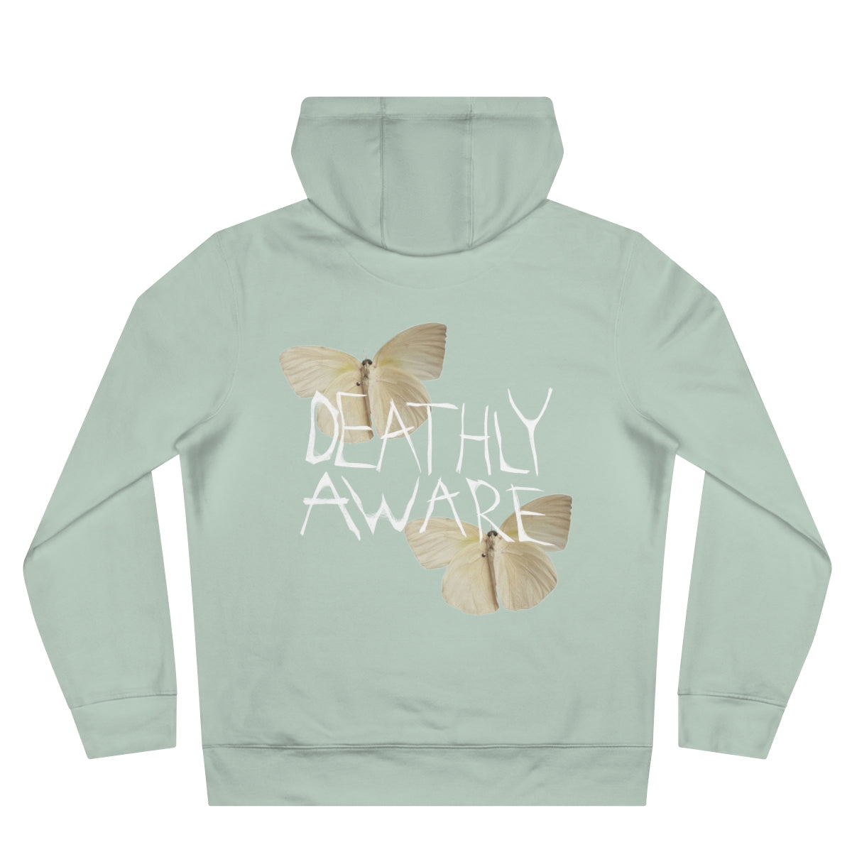 Deathly Aware Moth Hoodie